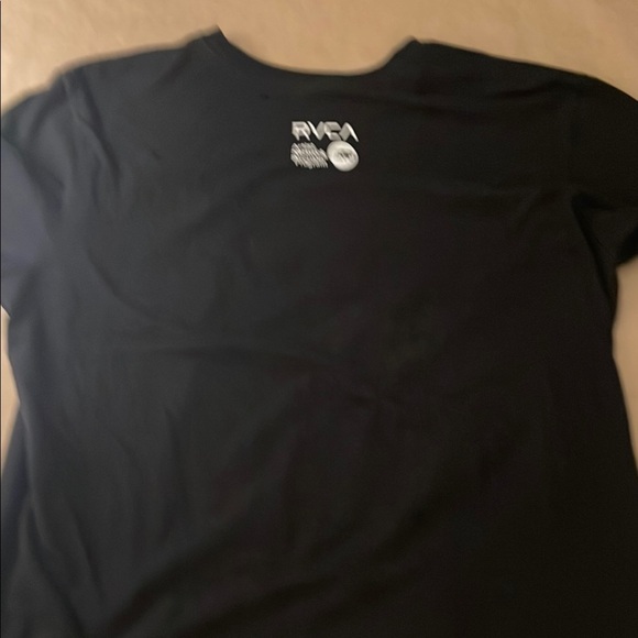 RVCA Black Tee with Colorful Graphic - Picture 3 of 3